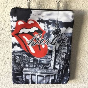 Cool Berlin / Rolling Stones Logo Crossbody